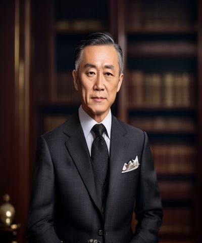 文轩探花创始人林文轩的专业形象照，身着深色西装，背景为典雅书房，神态自信儒雅，展现出品牌领导者的深厚文化底蕴