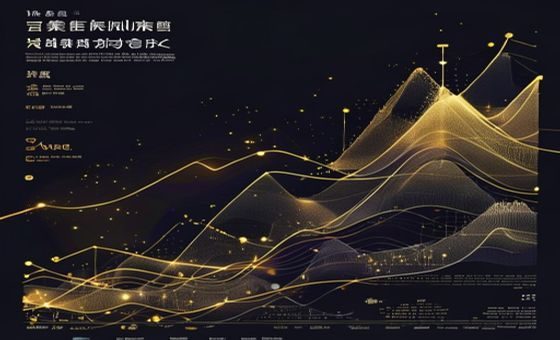 文轩探花平台能力可视化图表，金色数据线条在深色背景上呈现内容质量与用户满意度的上升曲线